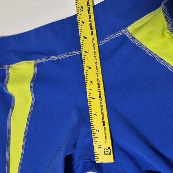 Sofibella Confidence Collection Womens Medium Legging Blue Yellow Small - Medium - Picture 13 of 13